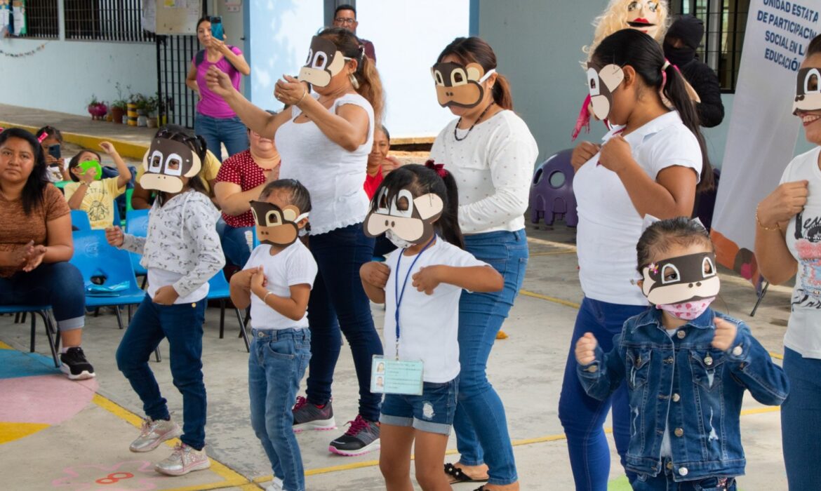 Concurso de coreografías en preescolar fortalece lazos familiares El