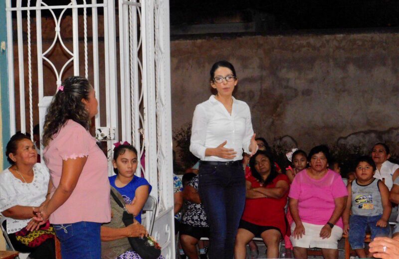 «Voy a seguir trabajando, no quitaré el pie del I Distrito»: Paulina Viana Gómez