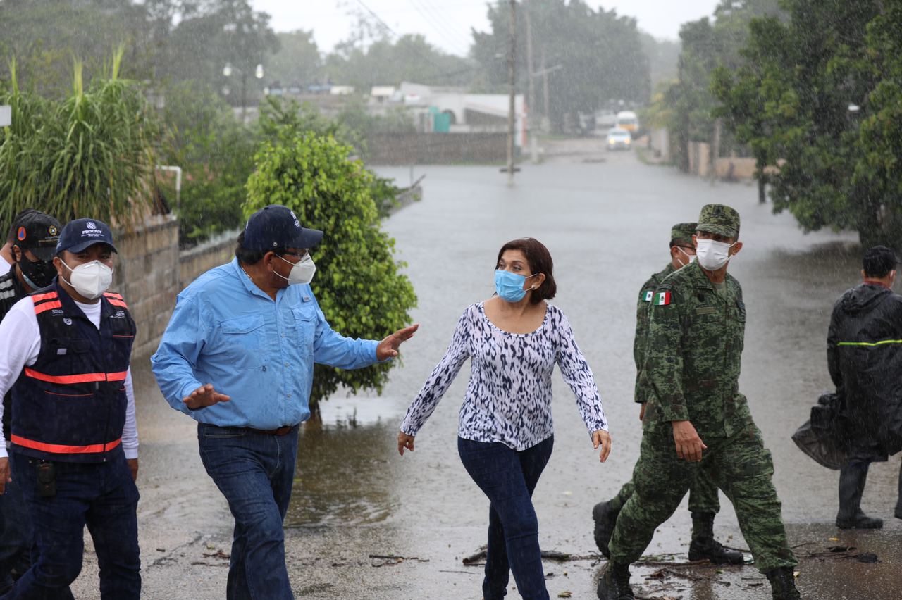La tormenta tropical «Gamma» deja árboles caídos, daños a la infraestructura, cortes de energía eléctrica e inundaciones