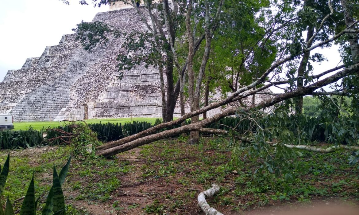 Chichén Itzá reabre el martes 6 de octubre tras el paso de la tormenta «Gamma»