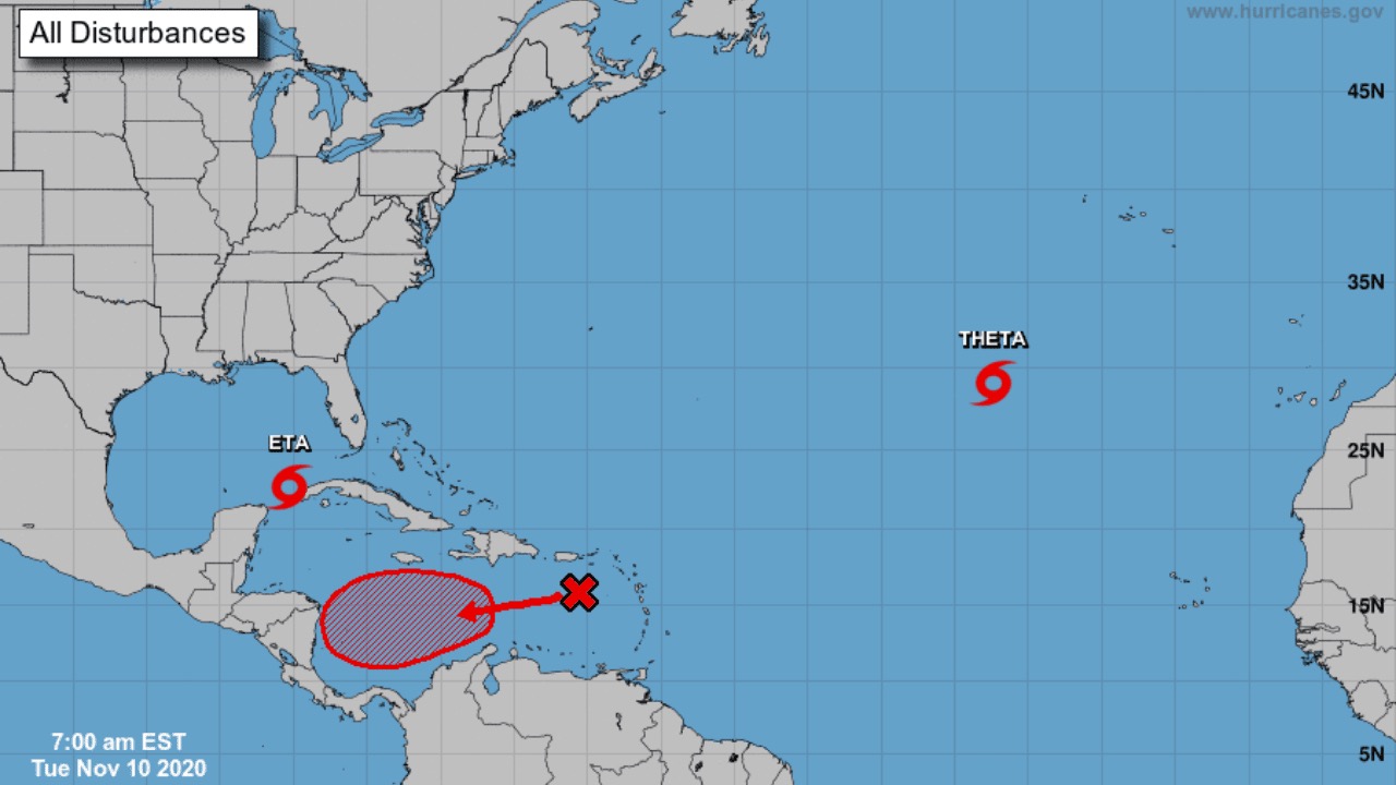 Nuevo récord de tormentas tropicales en el Caribe, afectación del cambio climático