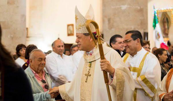 La Navidad deberá ser más espiritual que consumista, dice el Arzobispo de Yucatán, Gustavo Rodríguez Vega