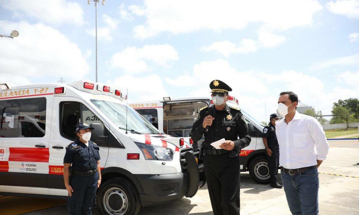 Capacitación y equipamiento policiacos para que Yucatán siga siendo seguro