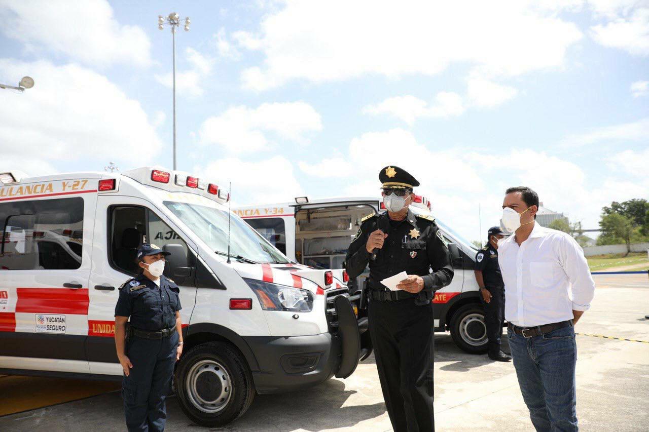 Capacitación y equipamiento policiacos para que Yucatán siga siendo seguro