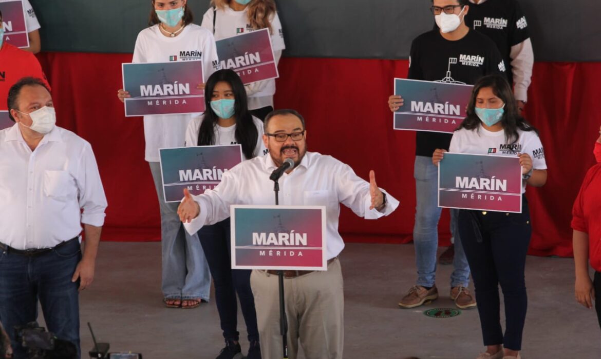 «Vengan, aquí está su oportunidad de ganar»: Jorge Carlos Ramírez Marín, precandidato del PRI para Mérida