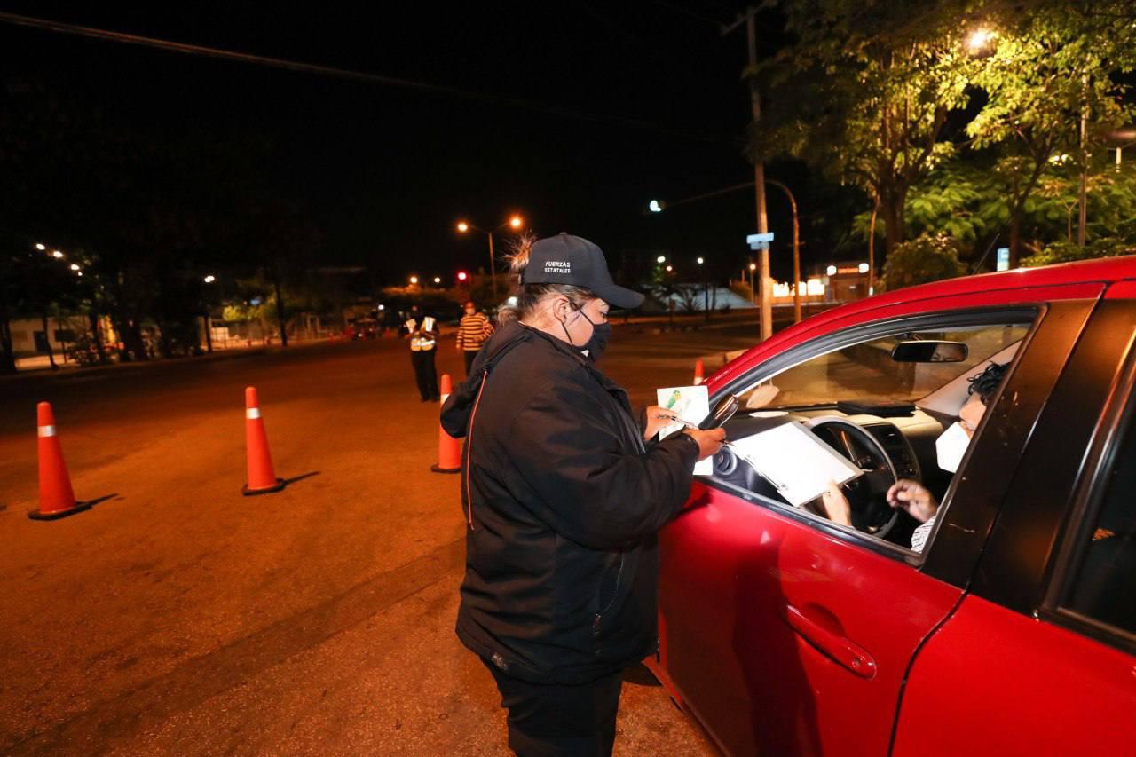 Primeras multas por circular con vehículos en horarios restringidos en Yucatán