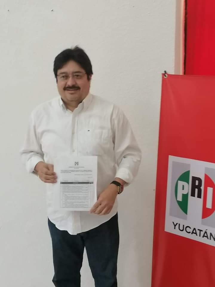 El PRI ya tiene precandidatos y precandidatas en 106 municipios. En Tekax va Fernando Romero Ávila