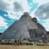 pyramid of the magician in uxmal