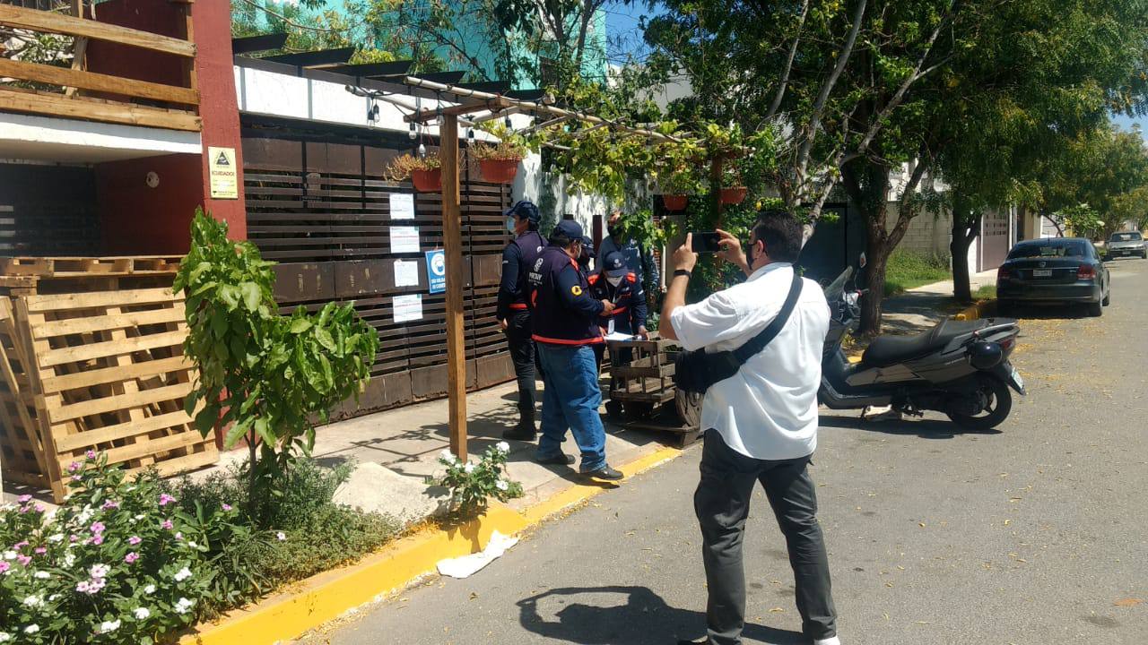 Clausuran un casino y dos negocios de comida, por incumplir normas sanitarias en Mérida