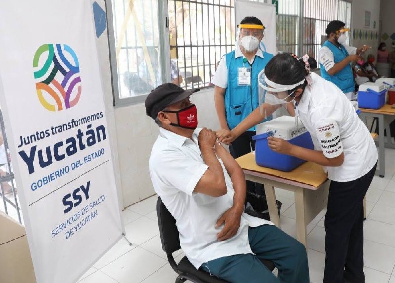 Iniciará vacunación en Mérida contra Covid-19 para adultos mayores. Próxima semana llegan biológicos