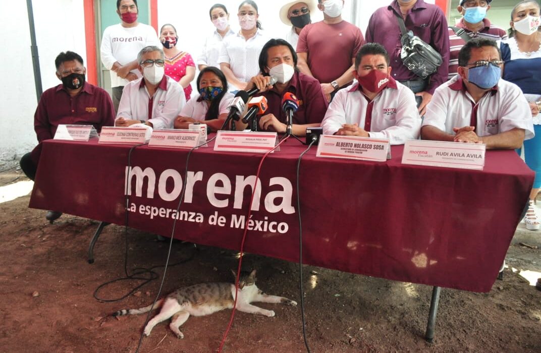 El CEN de Morena ninguneó a los militantes yucatecos, denuncia Mario Mex, dirigente local