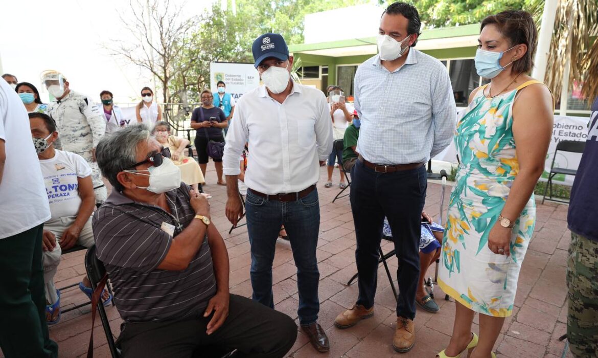 El calor no ha dañado las vacunas de Covid-19, informa el Gobernador Vila Dosal
