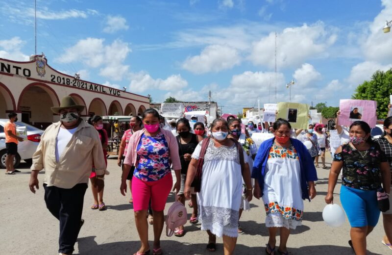 Mujeres de Akil alzan la voz contra la violencia de genero en el municipio