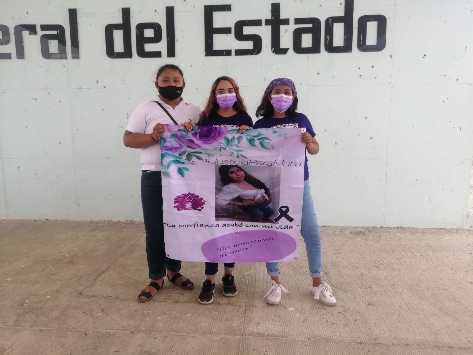 Familiares de María May insisten en el feminicidio