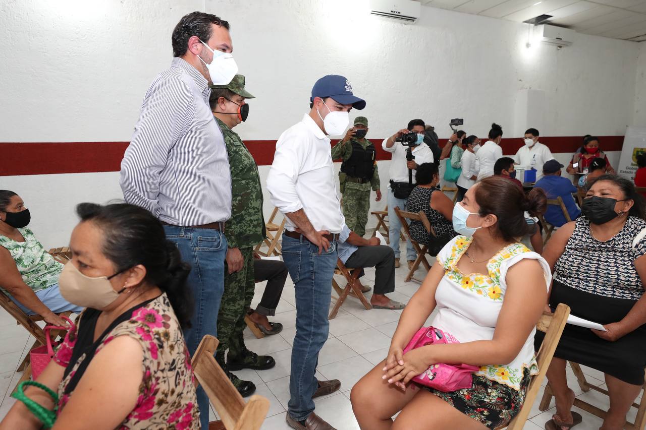 A partir del viernes 23 de julio, segunda dosis a personas de 50-59 años en Mérida