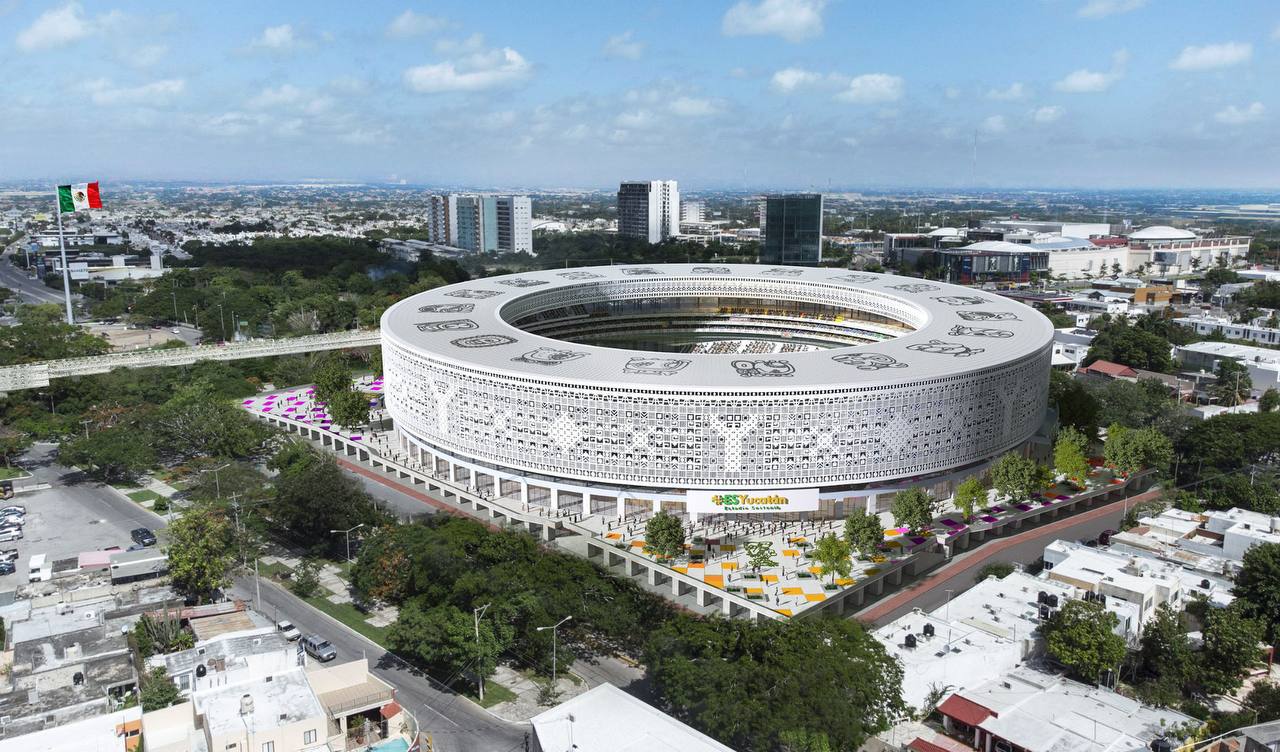 El Estadio Sostenible Yucatán impactará positivamente en el desarrollo