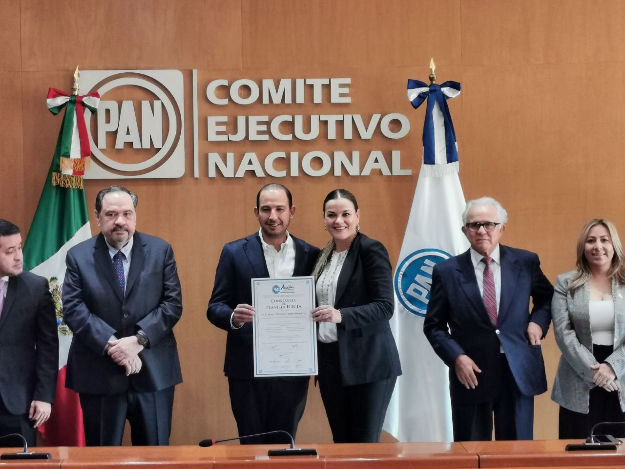 Cecilia Patrón toma posesión como Secretaria General del CEN del PAN