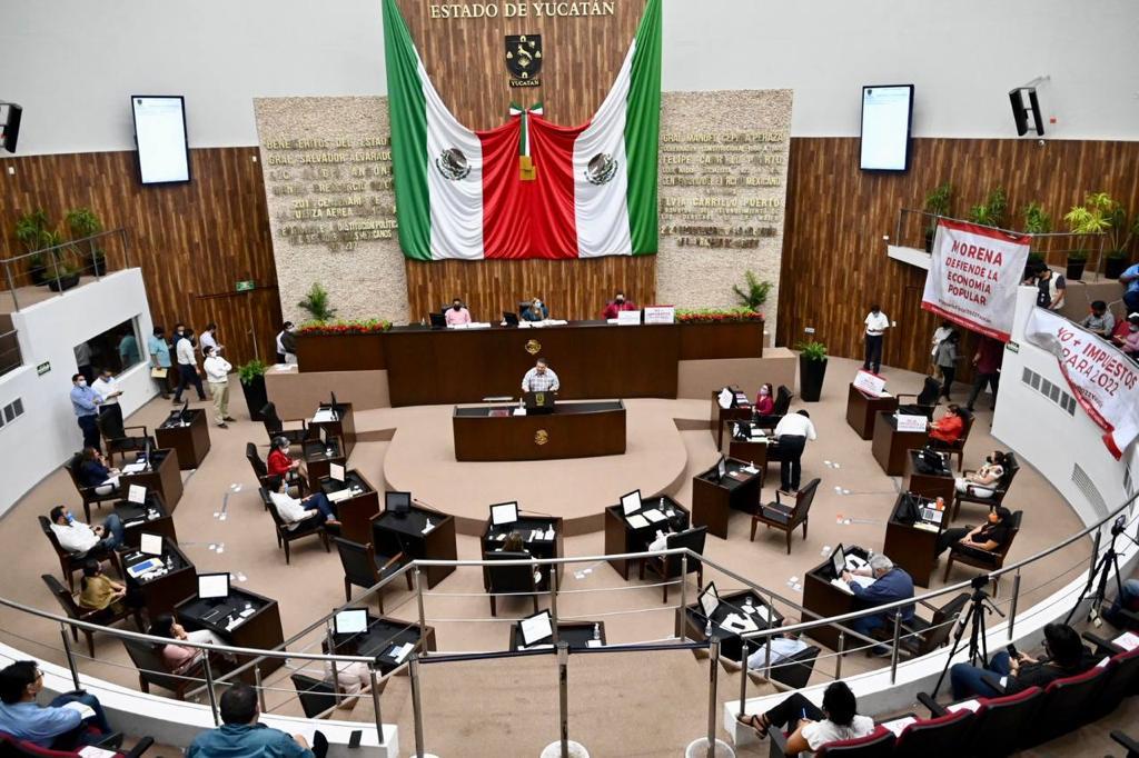 Aprueban presupuesto de Yucatán para 2022: 42,635 mdp