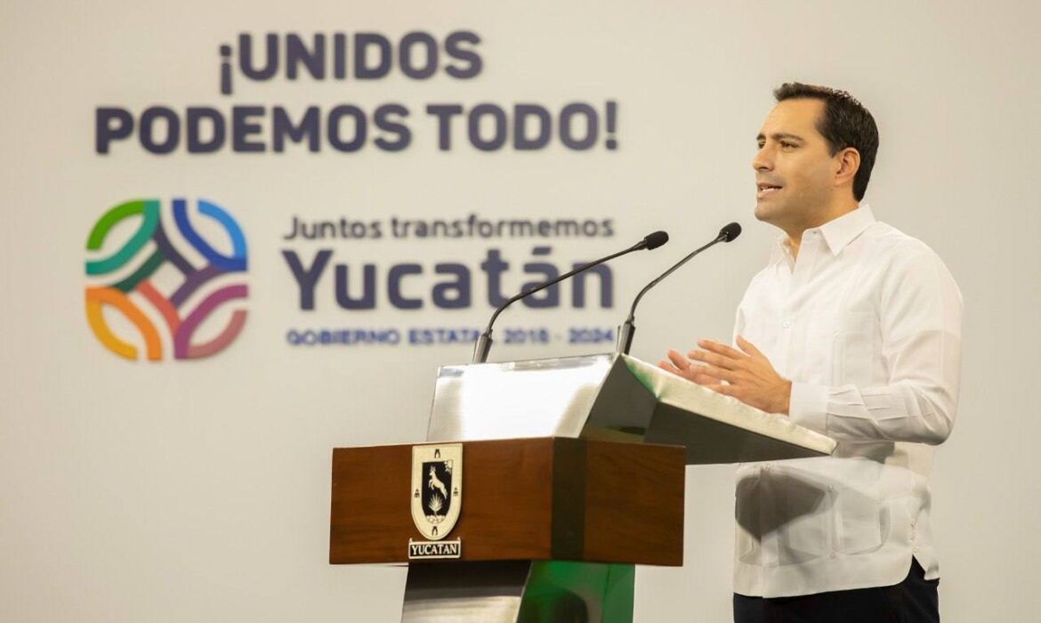 No puede haber dos Yucatanes: Vila Dosal al rendir su informe