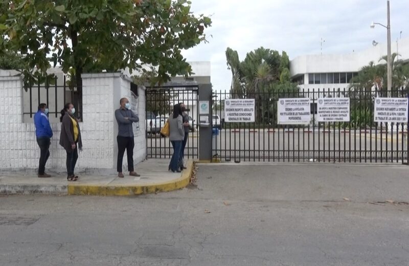 Paro sindical de labores en Conagua
