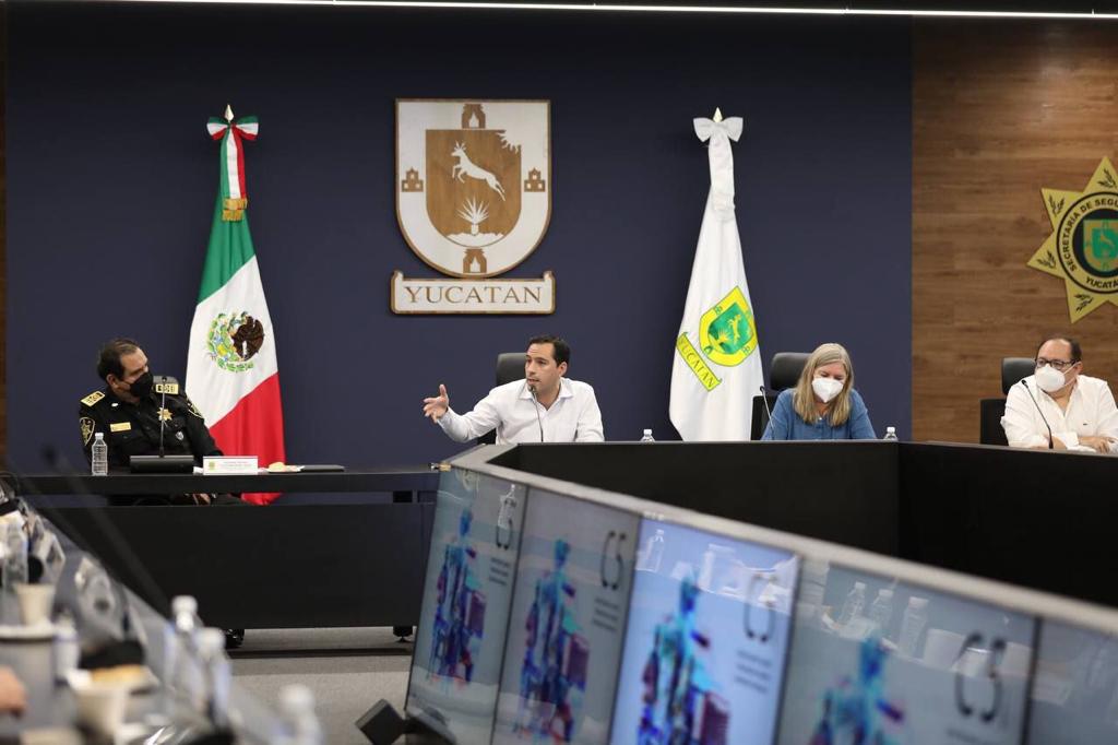 Sociedad, gobierno e iniciativa privada, juntos por la seguridad de Yucatán: Vila Dosal￼