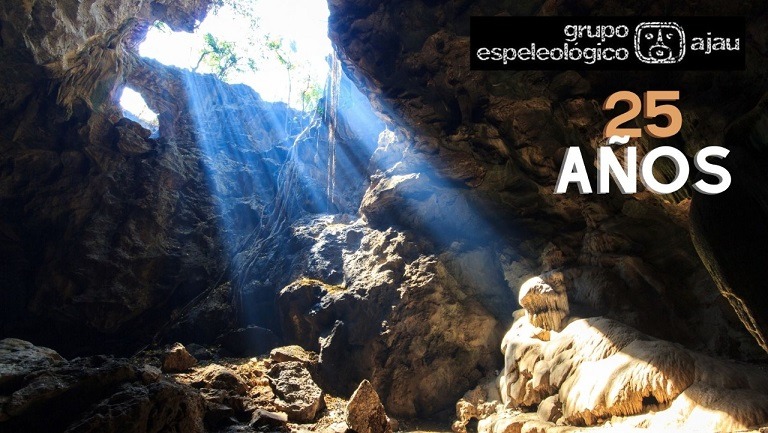 Grupo Espeleológico Ajau: Un cuarto de siglo estudiando las cavernas