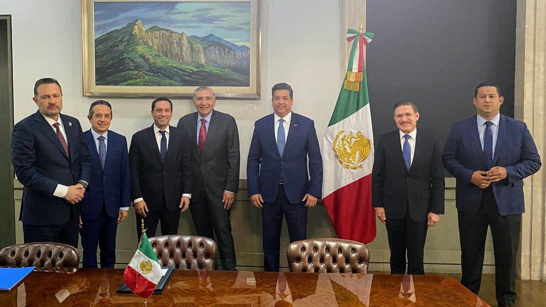Mauricio Vila Dosal se reúne con el secretario de Gobernación, Adán Augusto López Hernández￼