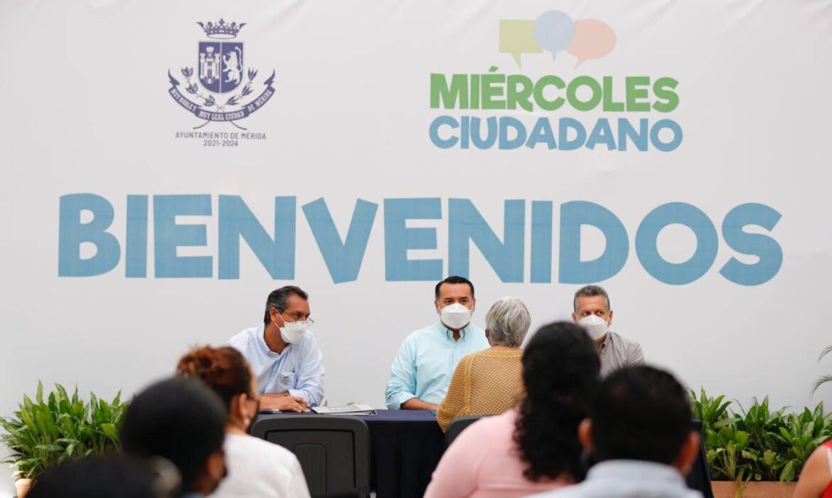 Regresa el «Miércoles Ciudadano» al Ayuntamiento de Mérida