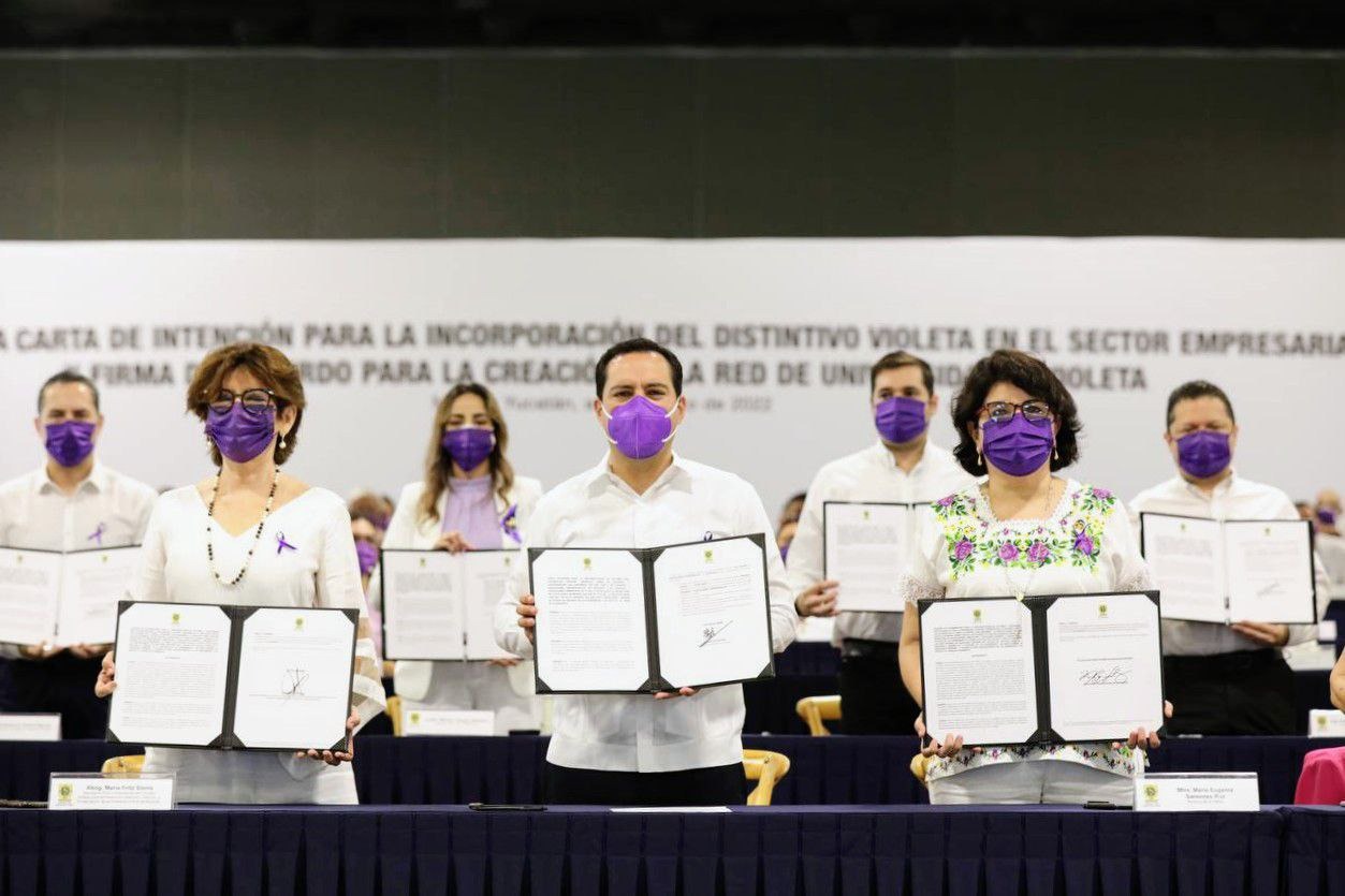 El Distintivo Violeta y la Red de Universidades Violeta serán espacios para las mujeres seguros y libres de violencia