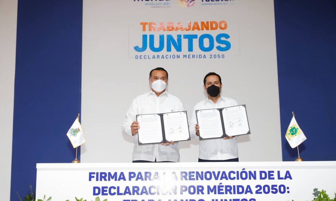 Gobierno del Estado y el Ayuntamiento de Mérida unen fuerzas con el programa “Trabajando Juntos”