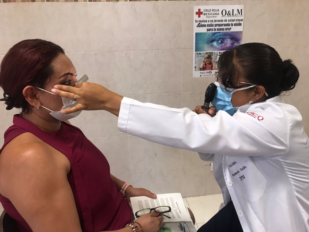 Jornadas de Salud Visual en la Cruz Roja en Mérida y Progreso