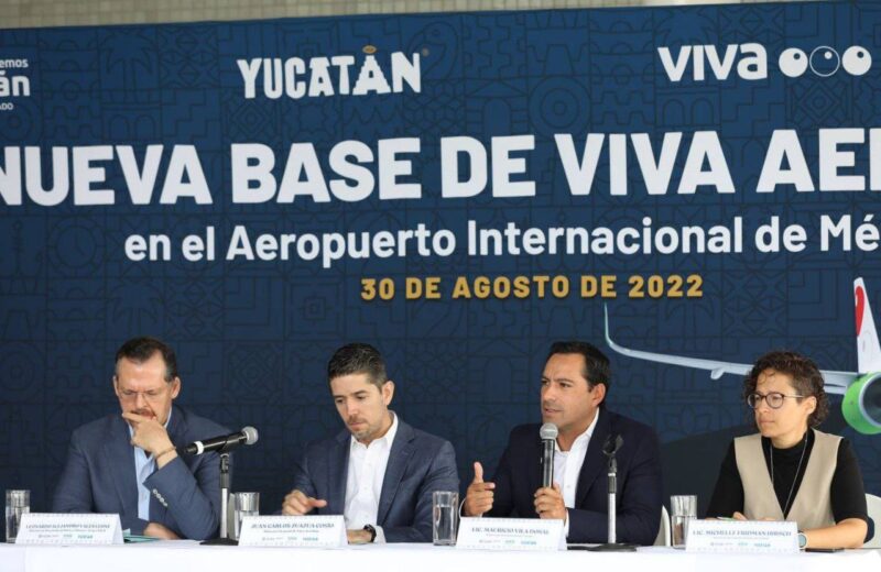 Viva Aerobús ya cuenta con base operativa en el aeropuerto de Mérida