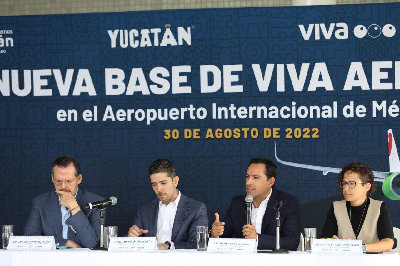 Viva Aerobús ya cuenta con base operativa en el aeropuerto de Mérida