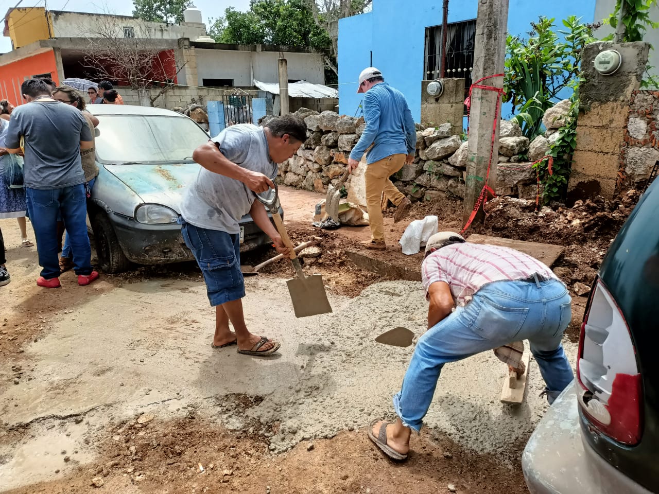 Constructora de Cholul intenta obtener agua potable de forma ilegal