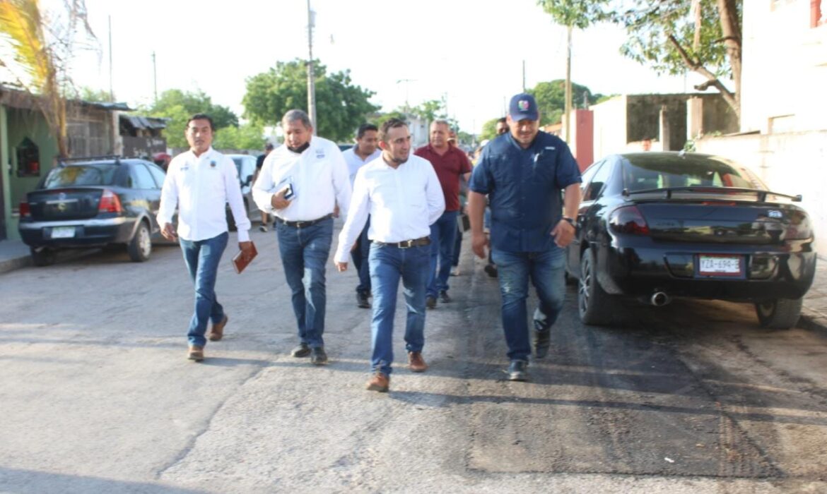 Alcalde de Umán constata mejoras en San Lorenzo