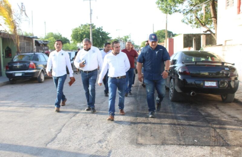 Alcalde de Umán constata mejoras en San Lorenzo