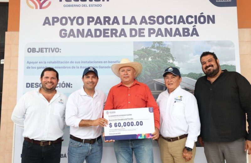 Habitantes de Panabá reciben fuerte impulso del Gobernador