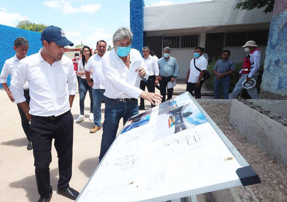 Inician trabajos de remodelación del CARD y del Centro Acuático del Kukulcán