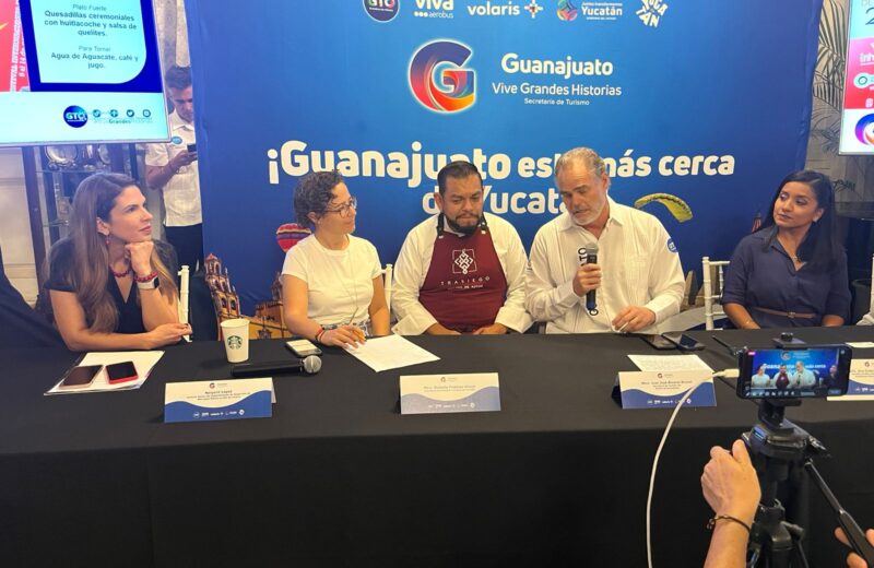 Guanajuato y Yucatán vuelven a conectarse en materia turística a partir de noviembre
