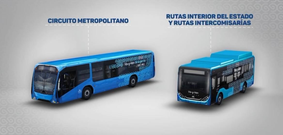 En enero del 2023 empiezan a llegar los nuevos autobuses del Sistema Va y Ven