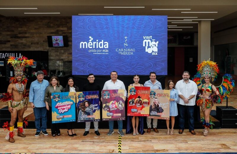 Gloria Trevi, Margarita La Diosa de la Cumbia, Reggaetón Fest y música electrónica en el Carnaval de Mérida 2023