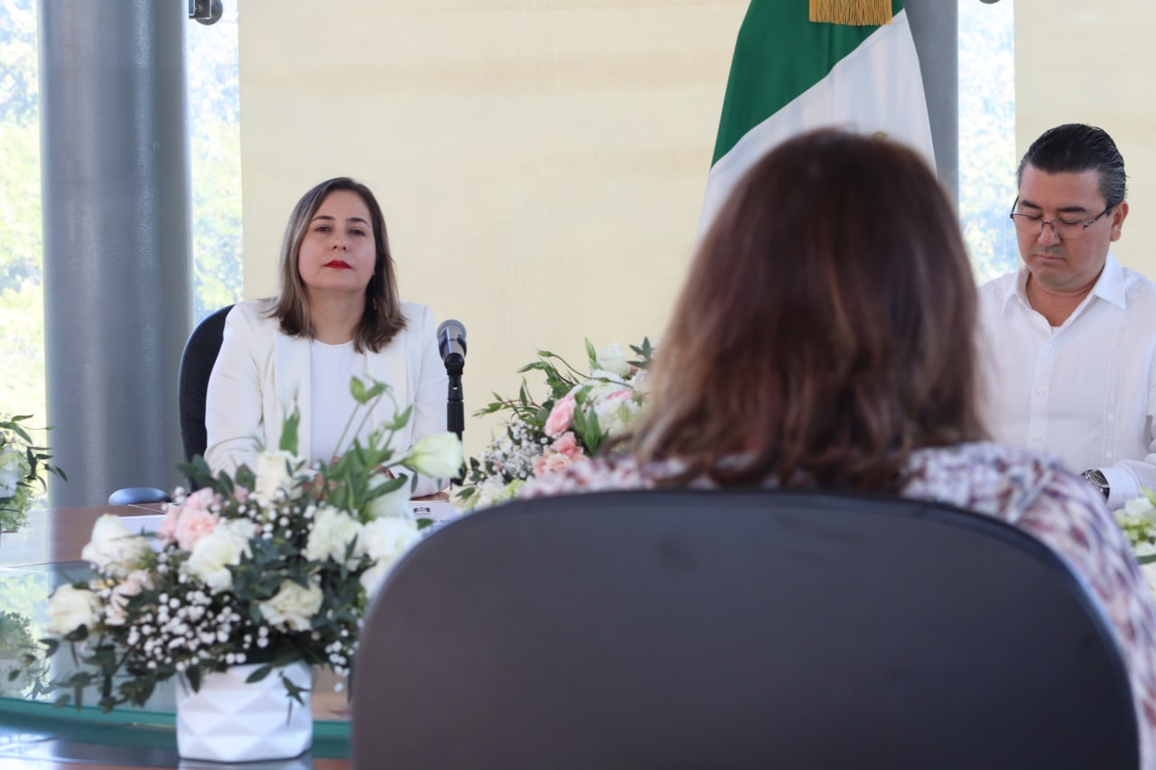 María Carolina Canto Valdez, presidenta del Tribunal Superior de Justicia de Yucatán