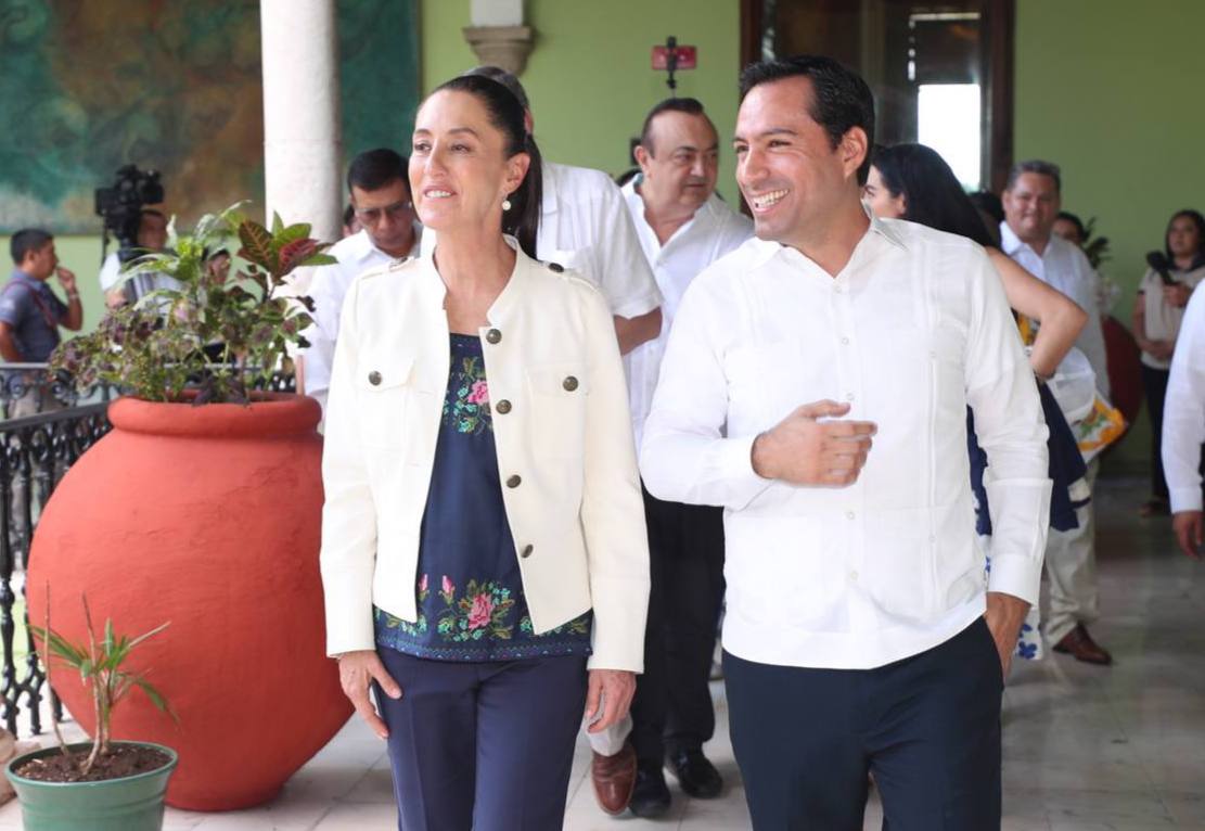 Yucatán es ejemplo a nivel nacional en seguridad: Claudia Sheinbaum