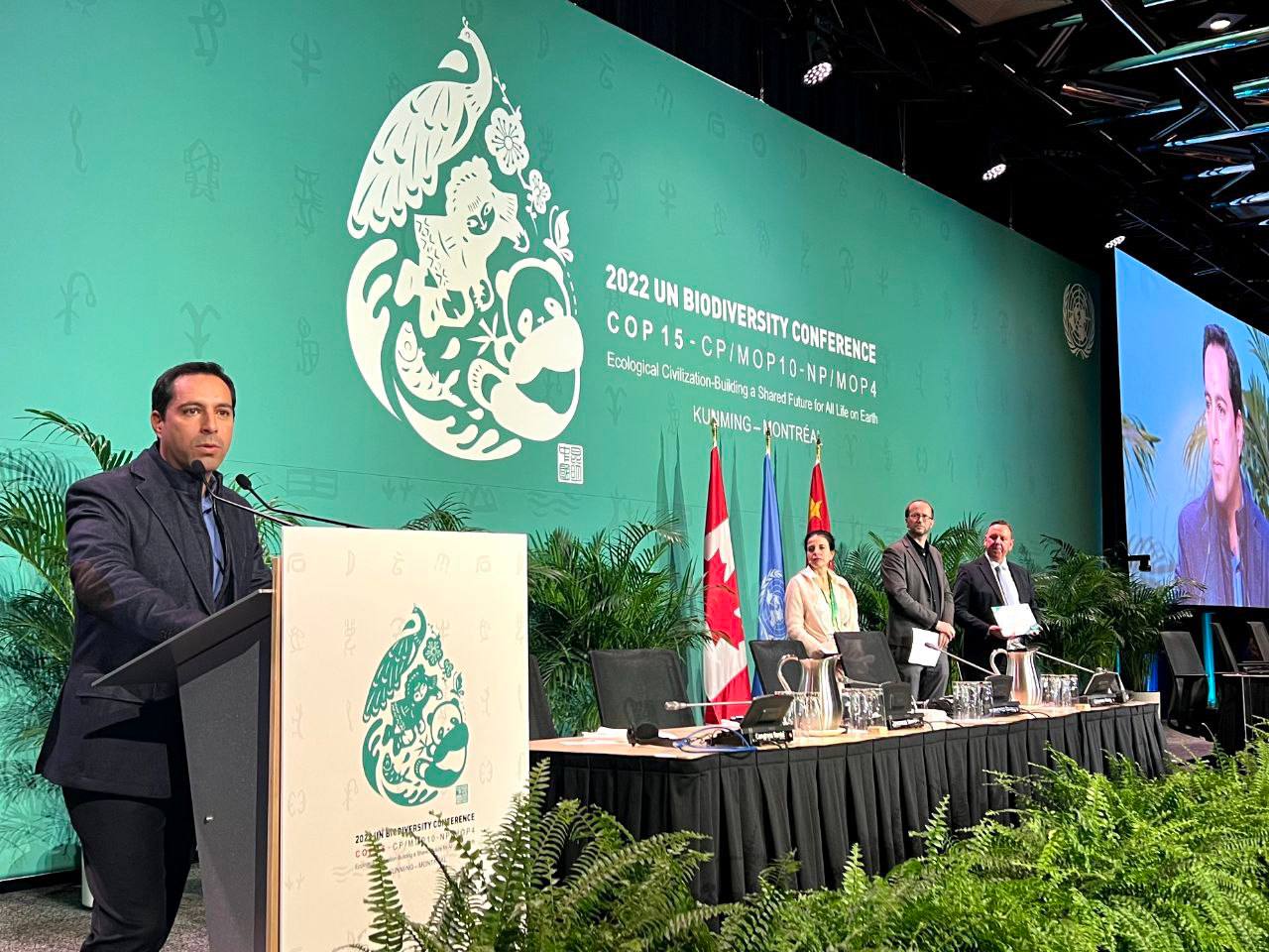 Yucatán muestra sus experiencias para proteger el medio ambiente en la COP15