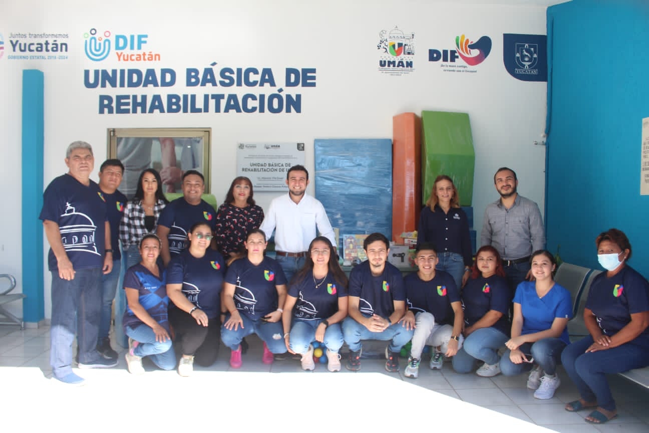 La UBR de Umán recibe equipo del DIF Yucatán; por otra parte, Tardes de Renacer, para las y los abuelos umanenses