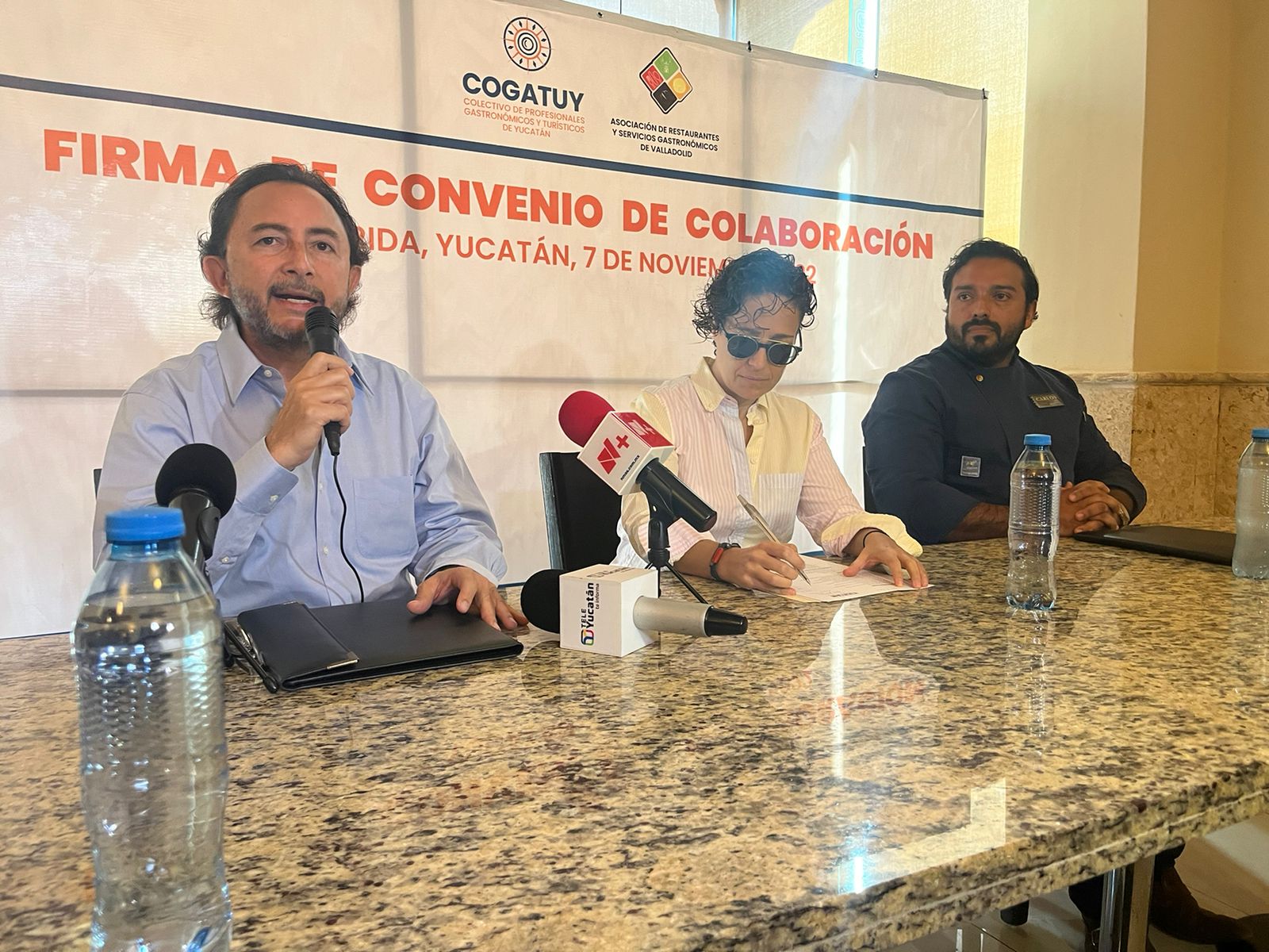 Restauranteros de Mérida y Valladolid firman convenio de colaboración para impulsarse mutuamente