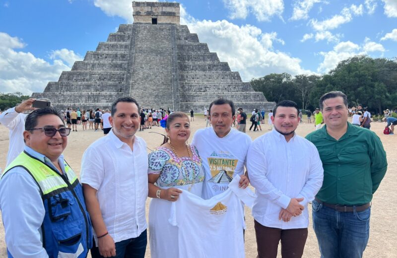 Chichén Itzá, el sitio arqueológico más visitado del país: 2.5 millones en 2022