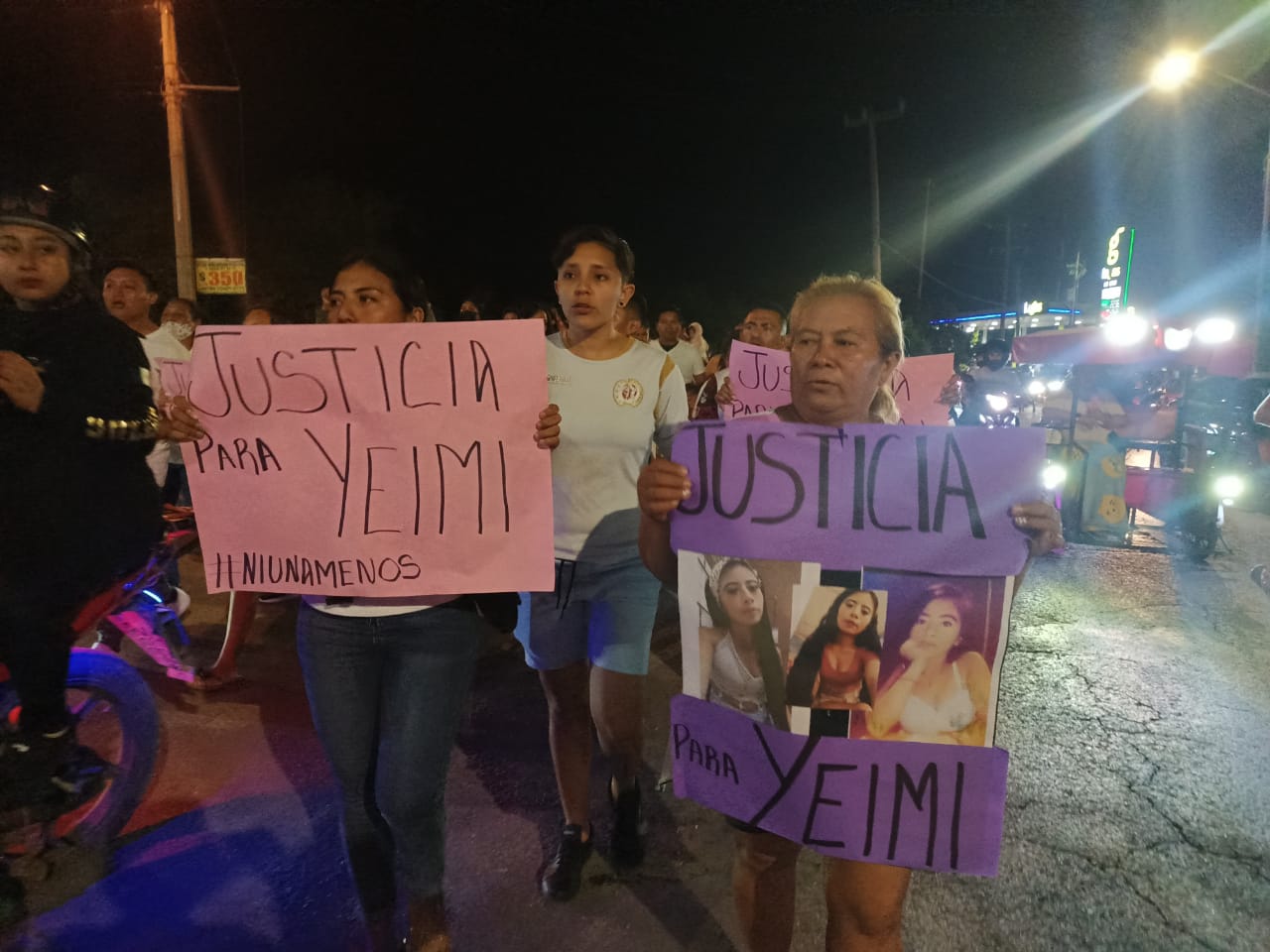 «¡Porque Yeimy somos todas!», exclaman en la marcha para pedir justicia; presunto feminicida se habría suicidado