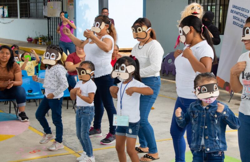 Concurso de coreografías en preescolar fortalece lazos familiares