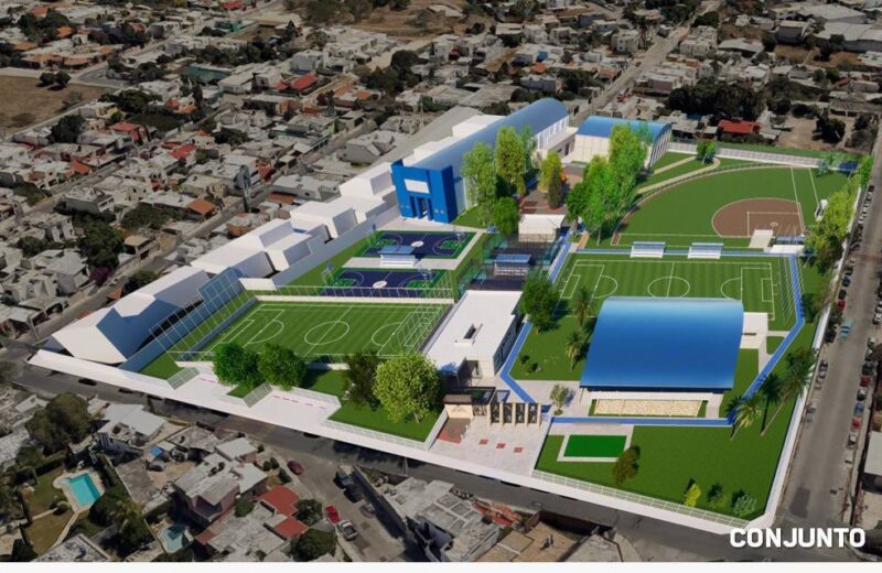 La remodelación de la Unidad Deportiva Benito Juárez estará lista en diciembre de este año